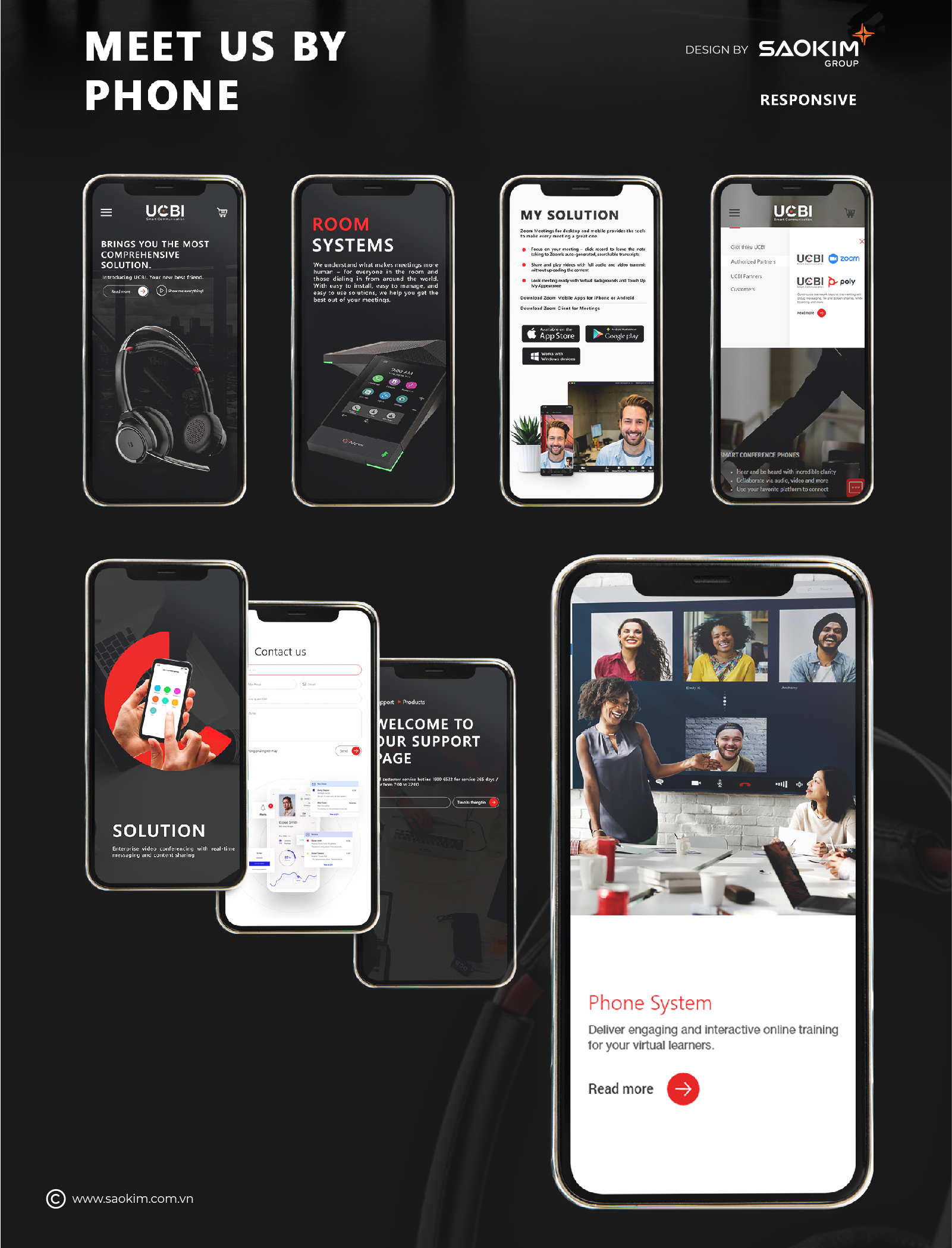 UCBI - Design Website and Brand identity UCBI