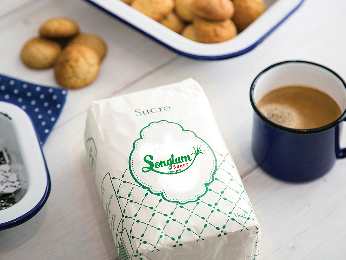 MÍA ĐƯỜNG SÔNG LAM - Thiết kế logo công ty mía đường Sông Lam