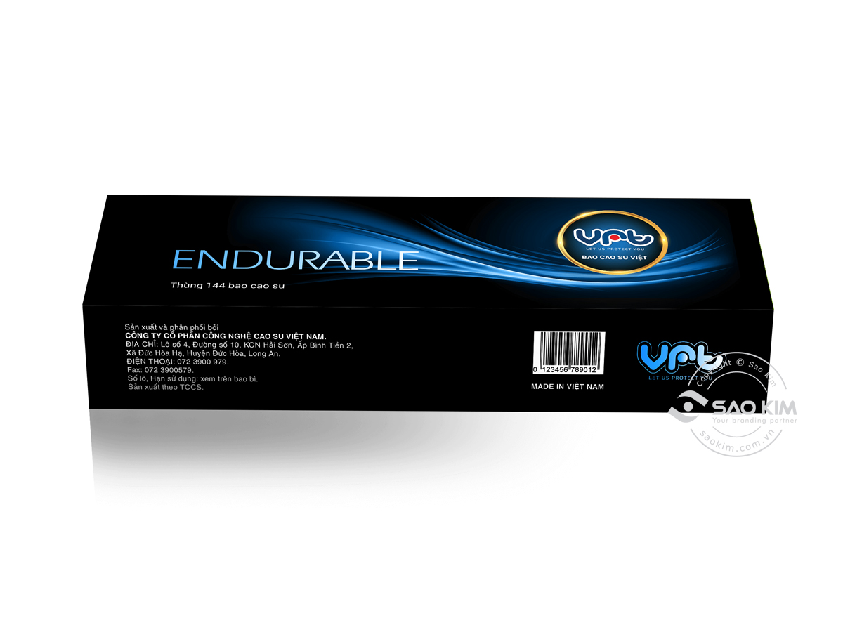 VRT - BCS - Thiết kế logo và bộ nhận diện bao cao su VRT