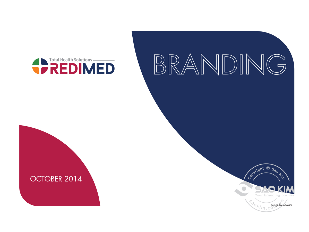 REDIMED - Thiết kế bộ logo và bộ nhận diện thương hiệu phòng khám bệnh viện REDIMED