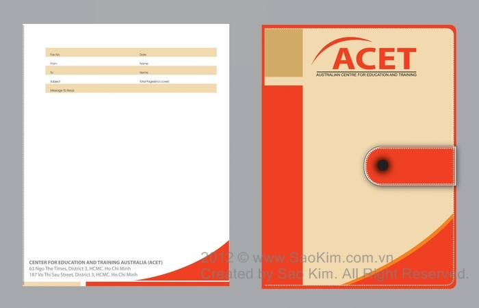 ACET - Thiết kế logo và nhận diện thương hiệu trung tâm anh ngữ ACET