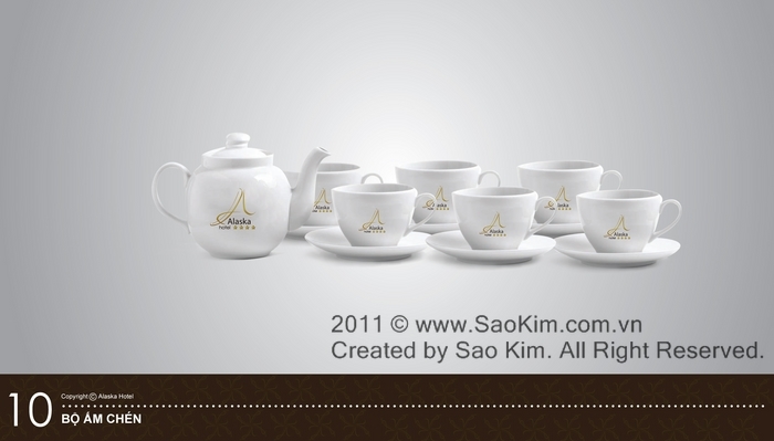 ALASKA HOTEL - Thiết kế nhận diện thương hiệu khách sạn 4* ALASKA HOTEL