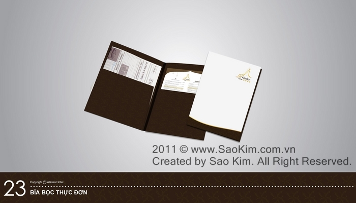 ALASKA HOTEL - Thiết kế nhận diện thương hiệu khách sạn 4* ALASKA HOTEL