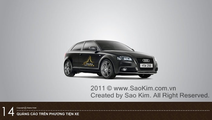 ALASKA HOTEL - Thiết kế nhận diện thương hiệu khách sạn 4* ALASKA HOTEL