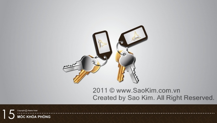 ALASKA HOTEL - Thiết kế nhận diện thương hiệu khách sạn 4* ALASKA HOTEL