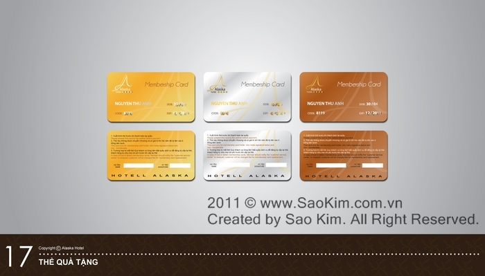 ALASKA HOTEL - Thiết kế nhận diện thương hiệu khách sạn 4* ALASKA HOTEL