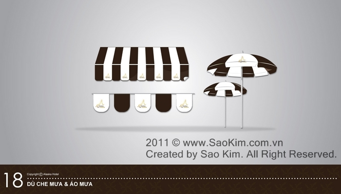 ALASKA HOTEL - Thiết kế nhận diện thương hiệu khách sạn 4* ALASKA HOTEL