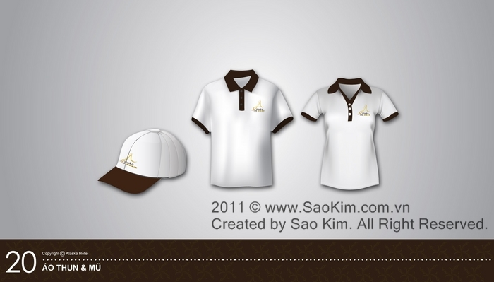 ALASKA HOTEL - Thiết kế nhận diện thương hiệu khách sạn 4* ALASKA HOTEL