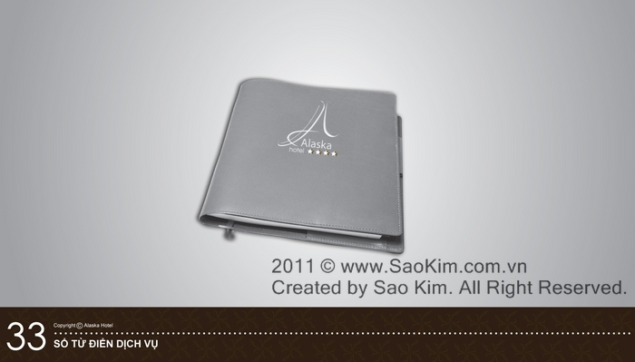 ALASKA HOTEL - Thiết kế nhận diện thương hiệu khách sạn 4* ALASKA HOTEL