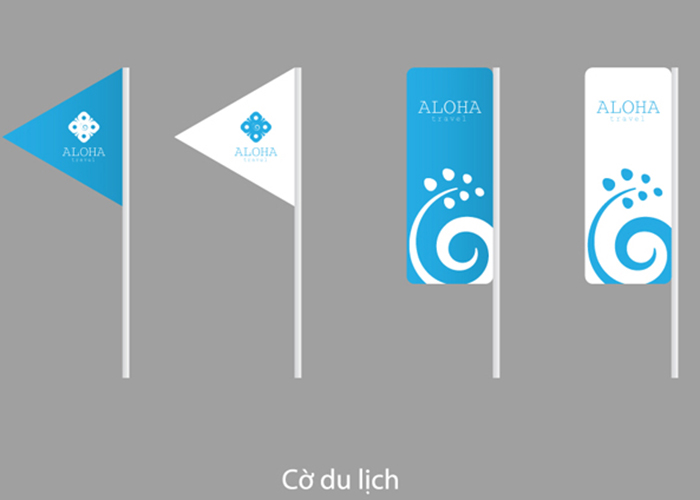 Aloha Travel - Thiết kế logo Aloha Travel