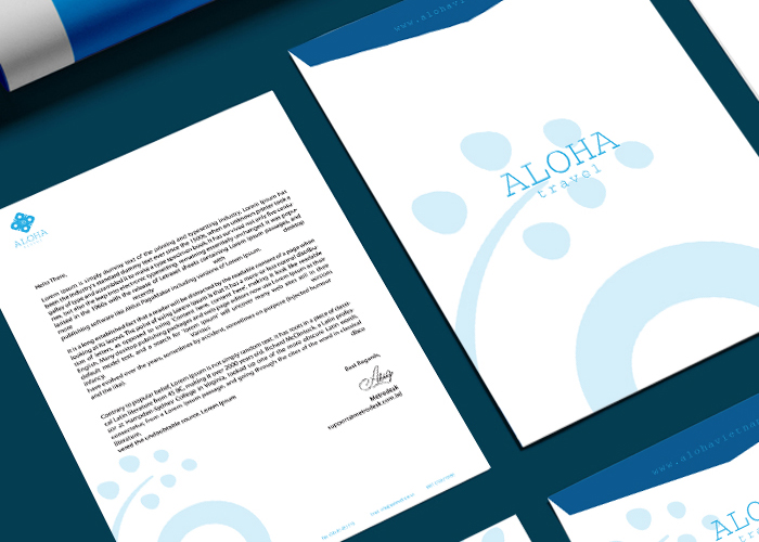 Aloha Travel - Thiết kế logo Aloha Travel