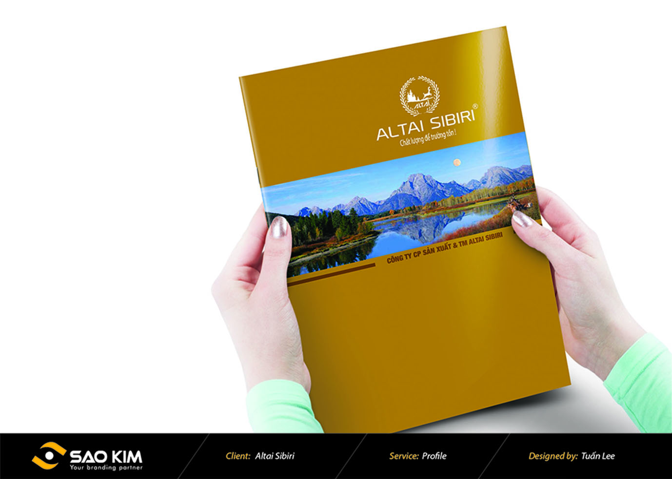 Altai Sibiri - Thiết kế brochure Altai Sibiri