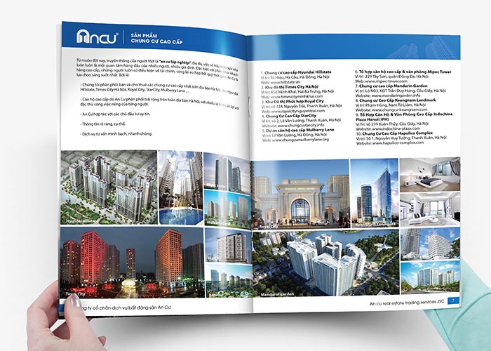 An Cư - Thiết kế profile công ty bất động sản An Cư