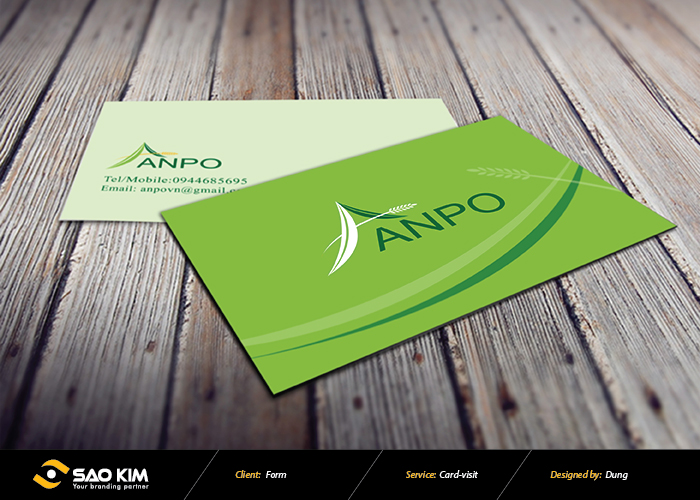 Anpo - Thiết kế logo Dịch Vụ Nông Nghiệp Anpo