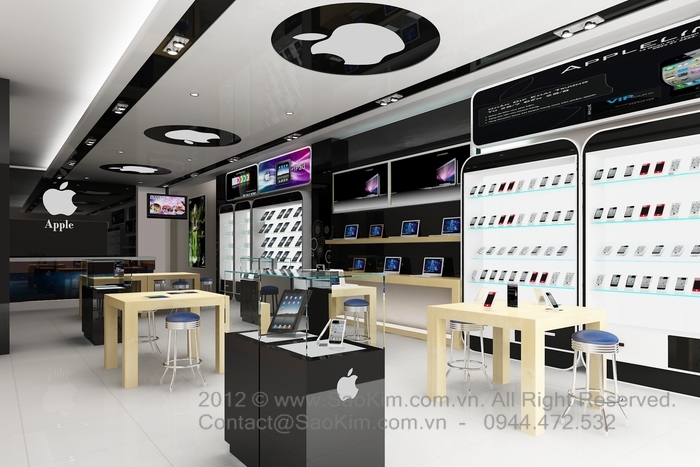 APPLE STORE - Thiết kế thi công cho showroom sản phẩm Apple