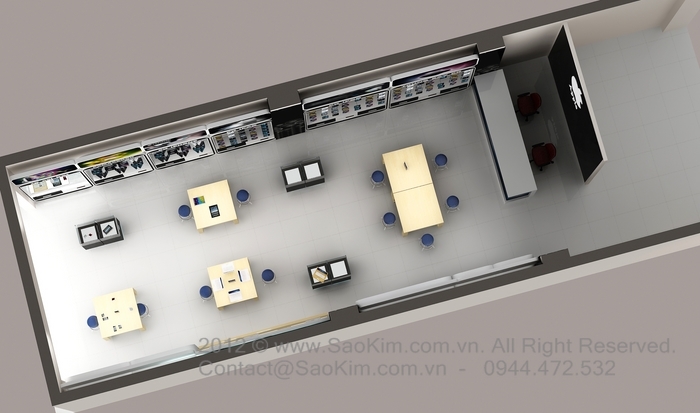 APPLE STORE - Thiết kế thi công cho showroom sản phẩm Apple