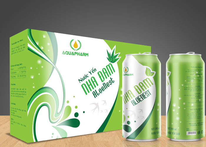 Aqua - Thiết kế bao bì nhãn mác Công ty Dược Aqua