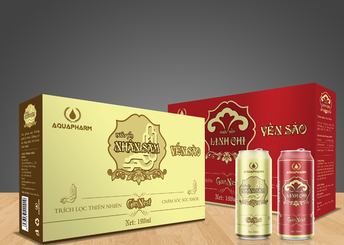 Aqua - Thiết kế bao bì nhãn mác Công ty Dược Aqua