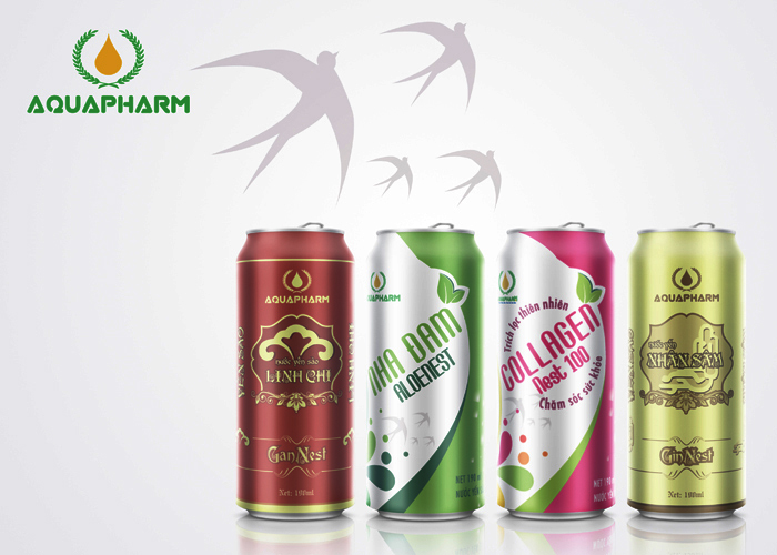 Aqua - Thiết kế bao bì nhãn mác Công ty Dược Aqua