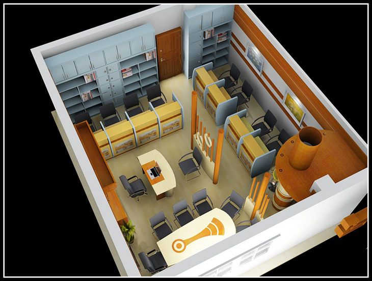 ASIANWAY TRAVEL - Thiết kế thi công nội thất văn phòng du lịch ASIAN TRAVEL