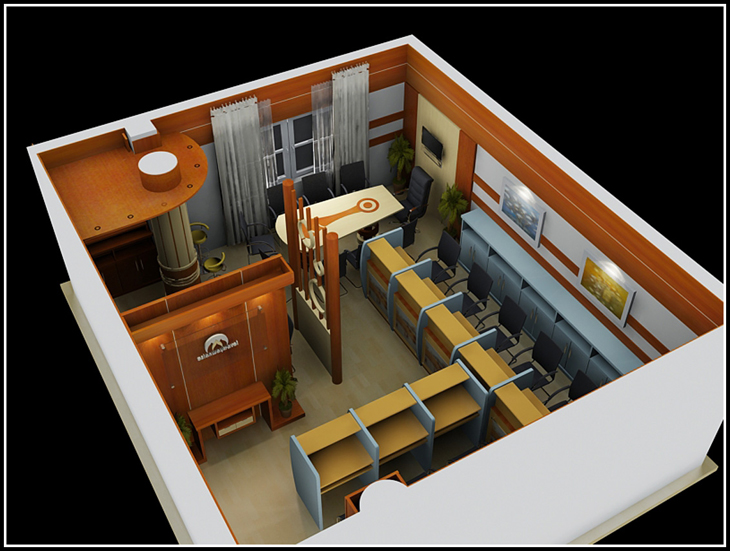 ASIANWAY TRAVEL - Thiết kế thi công nội thất văn phòng du lịch ASIAN TRAVEL