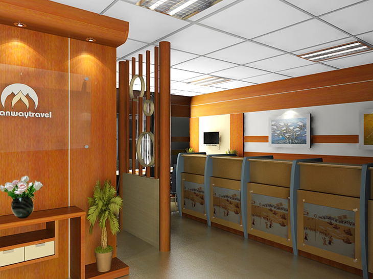 ASIANWAY TRAVEL - Thiết kế thi công nội thất văn phòng du lịch ASIAN TRAVEL