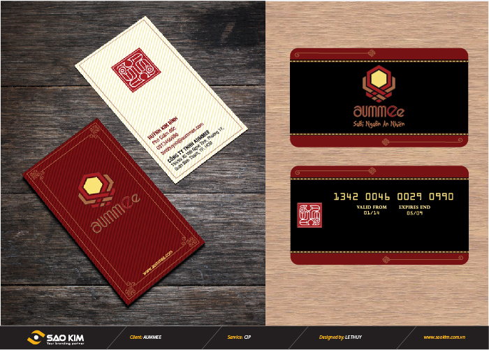 AUMMEE - Thiết kế nhận diện thương hiệu cho nhà hàng chay Aummee