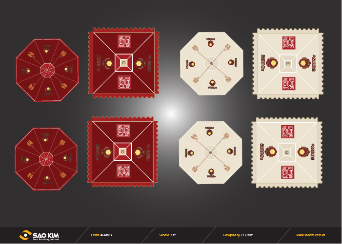 AUMMEE - Thiết kế nhận diện thương hiệu cho nhà hàng chay Aummee