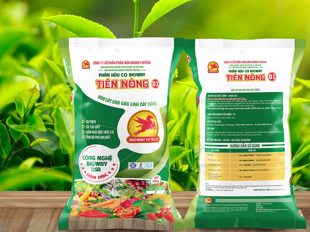 BIOWAY - Thiết kế bao bì sản phẩm và bộ sales kit Bioway