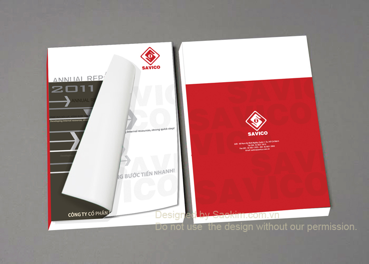 BÁO CÁO THƯỜNG NIÊN SAVICO - Thiet ke bao cao thuong nien cong ty savico