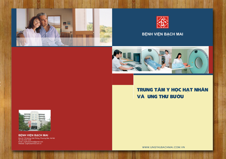 VIỆN BẠCH MAI - Thiết kế ấn phẩm cho bệnh viện Bạch Mai