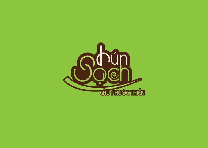 Bún Sạch - Thiết kế logo thương hiệu Bún Sạch