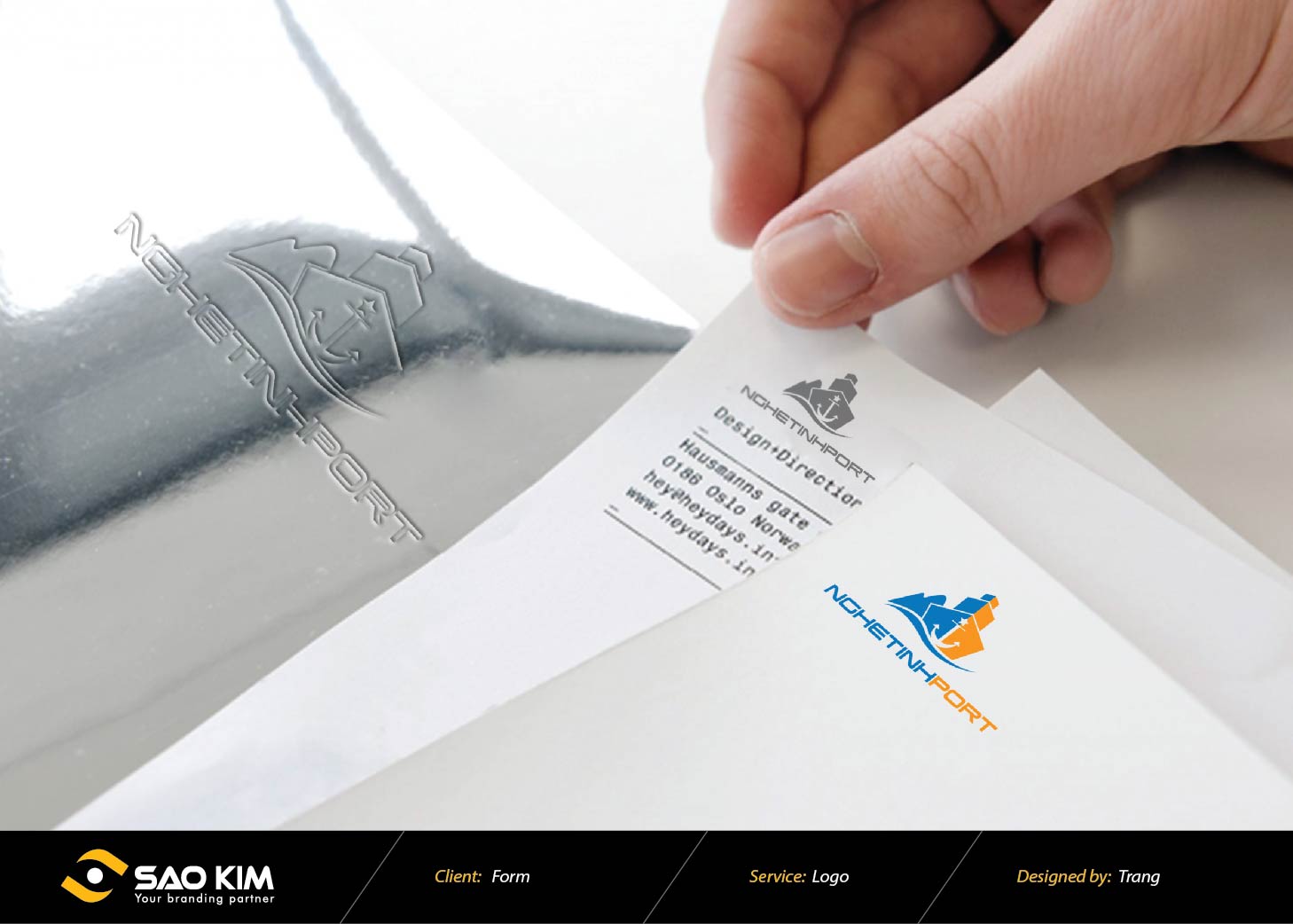 CẢNG NGHỆ TĨNH - Thiết kế logo Cảng Nghệ Tĩnh