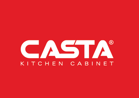 CASTA - Thiết kế logo nhãn hiệu tủ bếp cao cấp Casta