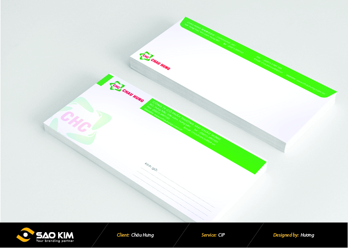 Châu Hưng - Thiết kế logo Công ty CP Thương mại Châu Hưng