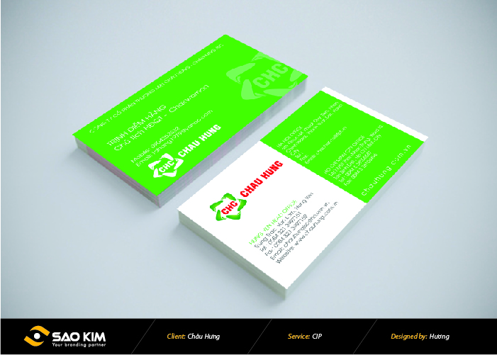 Châu Hưng - Thiết kế logo Công ty CP Thương mại Châu Hưng