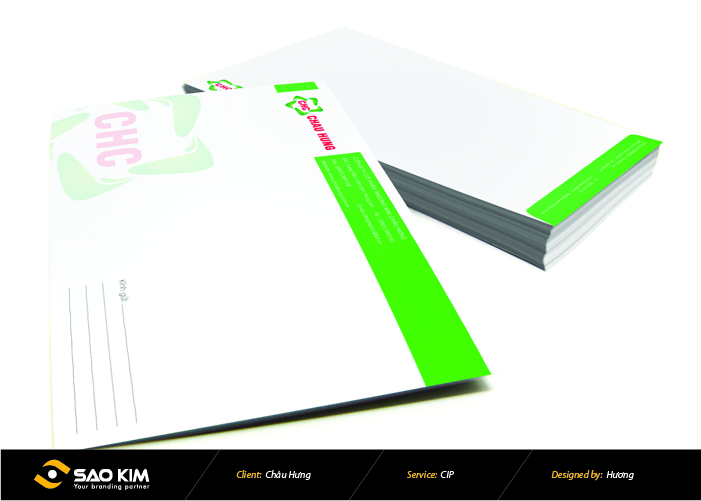 Châu Hưng - Thiết kế logo Công ty CP Thương mại Châu Hưng