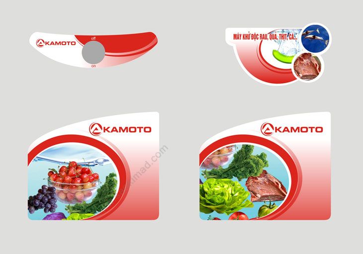 AKAMOTO - Thiết kế thương hiệu đồ gia dụng AKAMOTO
