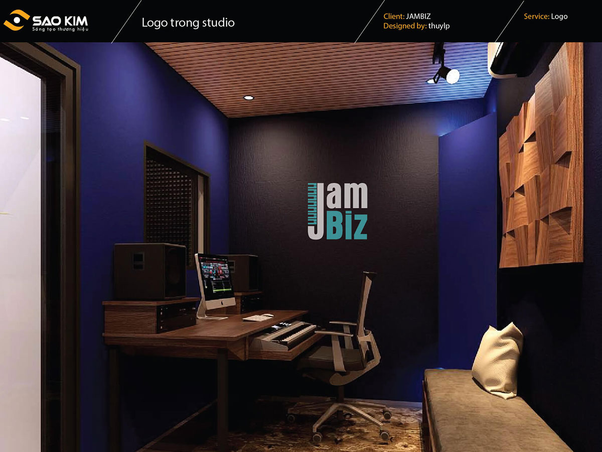 JAMBIZ - Thiết kế logo studio JamBiz