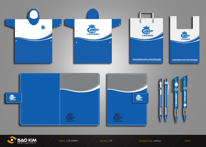 CHOLIMEX - Thiết kế logo và quy chuẩn bộ nhận diện thương hiệu CHOLIMEX