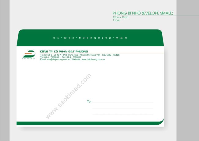 DAT PHUONG CONSTRUCTION - Thiết kế thương hiệu cho Công ty CP Đạt Phương