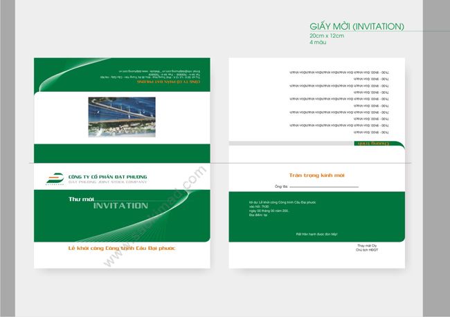 DAT PHUONG CONSTRUCTION - Thiết kế thương hiệu cho Công ty CP Đạt Phương