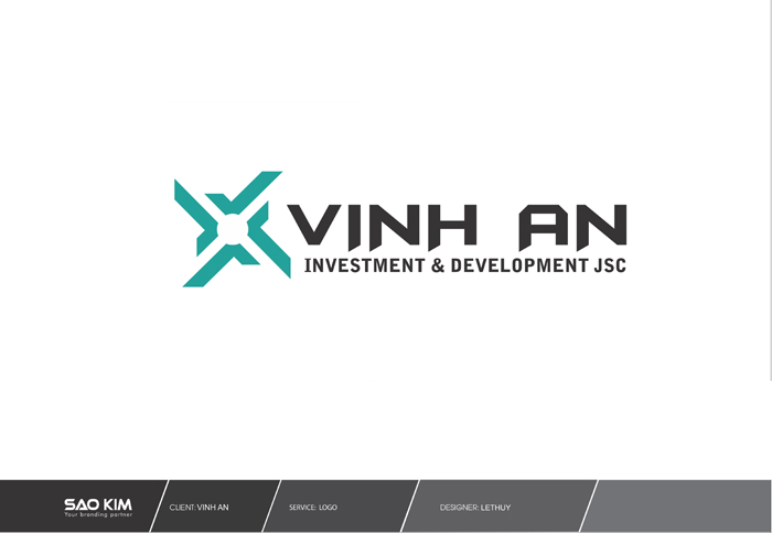 VĨNH AN - Thiết kế nhận diện thương hiệu cho Công ty Cổ Phần Đầu Tư Phát Triển Vĩnh An