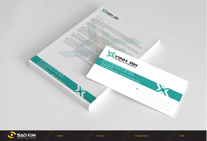 VĨNH AN - Thiết kế nhận diện thương hiệu cho Công ty Cổ Phần Đầu Tư Phát Triển Vĩnh An