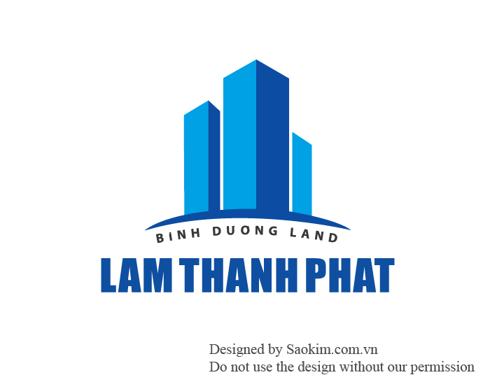 LÂM THÀNH PHÁT - Thiết kế logo cho công ty bất động sản Lâm Thành Phát