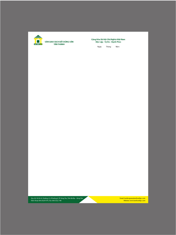 TÂN THÀNH - Thiết kế nhận diện thương hiệu cho Tân Thành