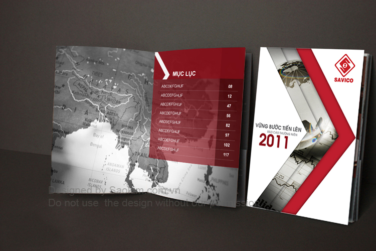BÁO CÁO THƯỜNG NIÊN SAVICO - Thiet ke bao cao thuong nien cong ty savico