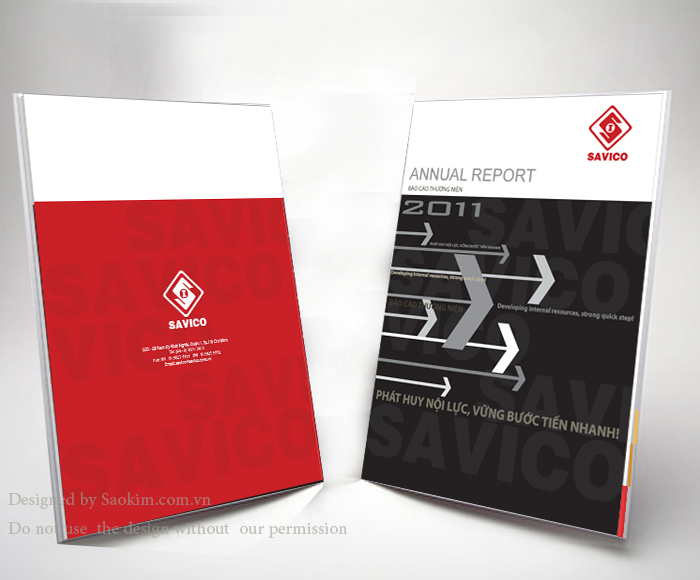BÁO CÁO THƯỜNG NIÊN SAVICO - Thiet ke bao cao thuong nien cong ty savico