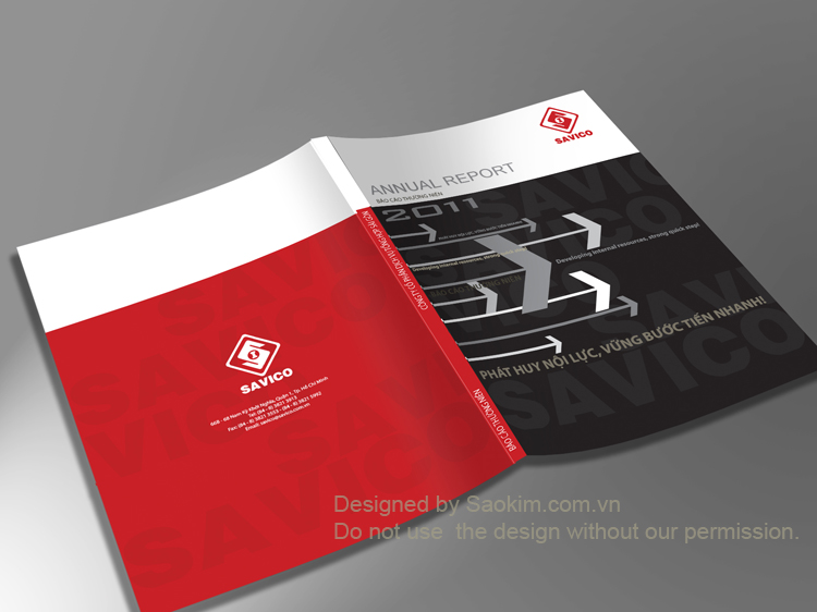BÁO CÁO THƯỜNG NIÊN SAVICO - Thiet ke bao cao thuong nien cong ty savico