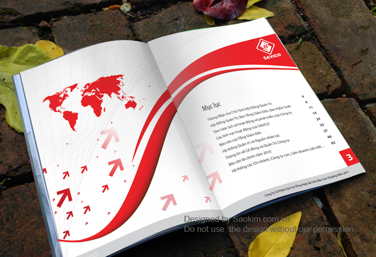 BÁO CÁO THƯỜNG NIÊN SAVICO - Thiet ke bao cao thuong nien cong ty savico